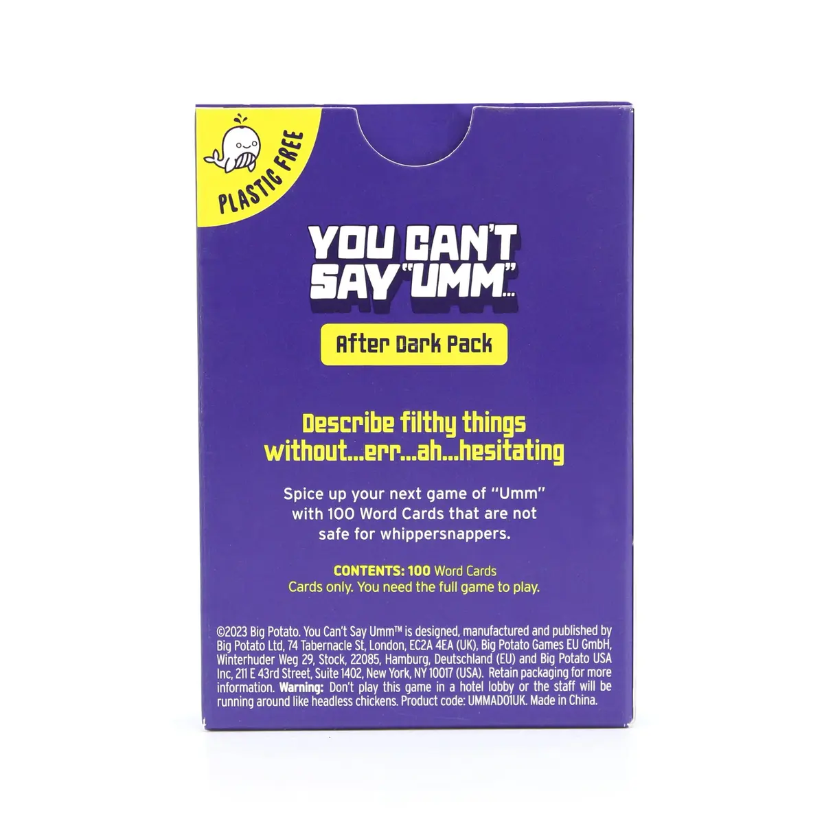 Big Potato You Can't Say UMM After Dark Pack - Adult Content Expansion Pack | Hilarious Adult Party Game - view 5