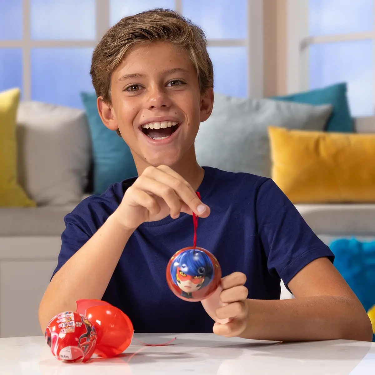 Miraculous Wyncor Ladybug 4-1 Surprise Miraball | 2.9" Plush & Metal Ball for Kids 3+ - view 5