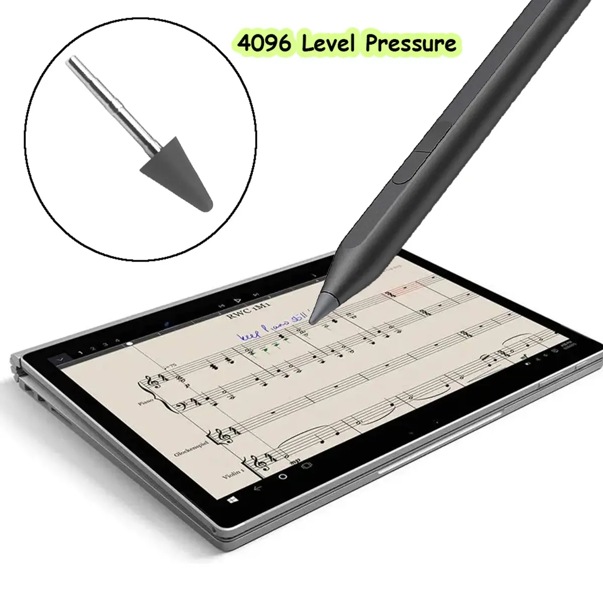 Alovexiong Rechargeable MPP 2.0 Tilt Pen Nib Replacement | Precise, Compatible & Easy to Replace (70-120 chars) - view 4