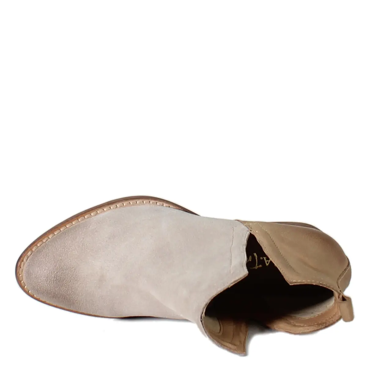 Diba True Womens Boots Stop By Pull On Round Toe Casual Ankle Low Heel 1-2" Beige Size 7 M - view 6