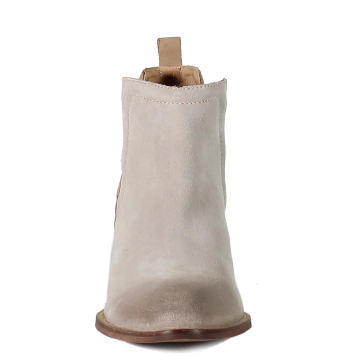 Diba True Womens Boots Stop By Pull On Round Toe Casual Ankle Low Heel 1-2" Beige Size 7 M - view 4