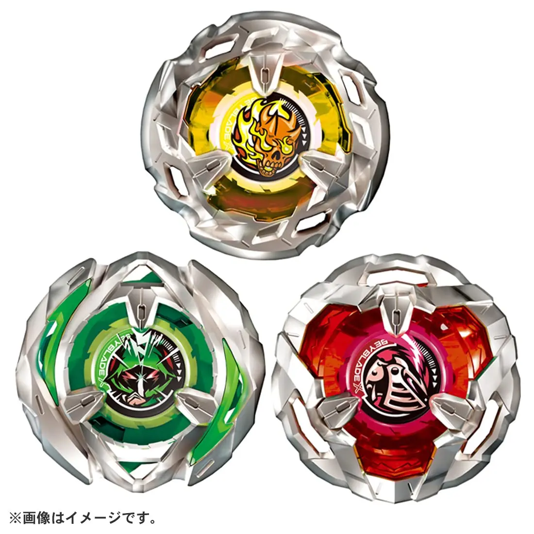 タカラトミー Beyblade X BX-08 3on3 Deck Set | Speed & Shock Battle Gear for Kids 6+ - view 2