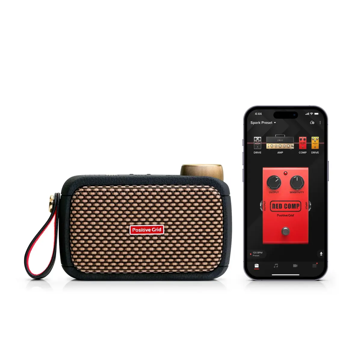 Positive Grid Spark GO 5W Ultra-Portable Smart Guitar Amp & Speaker | 8-Hour Battery Life - view 9