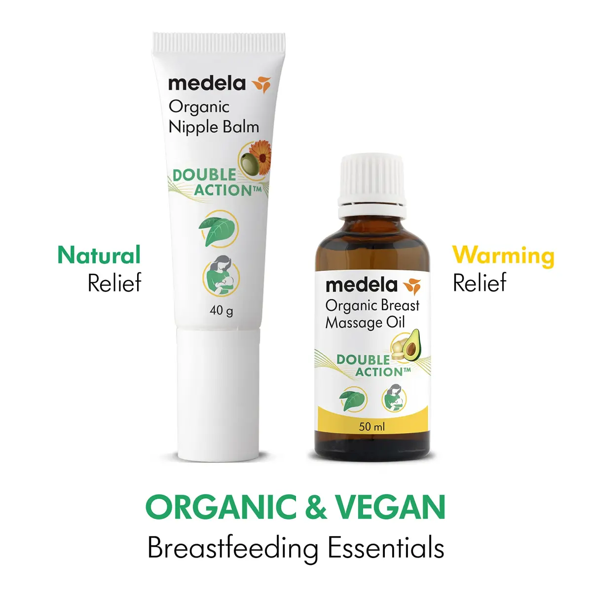 Medela Organic Breast Massage Oil 50ml (1.69 fl oz) | For Breastfeeding Comfort - view 7