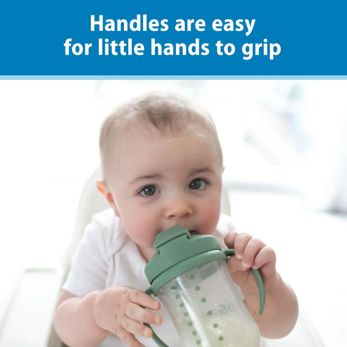 Dr. Brown's Milestones Baby's First Straw Cup 266ml (9 oz) | Spill-Proof & BPA-Free for Toddlers 6m+ - view 5