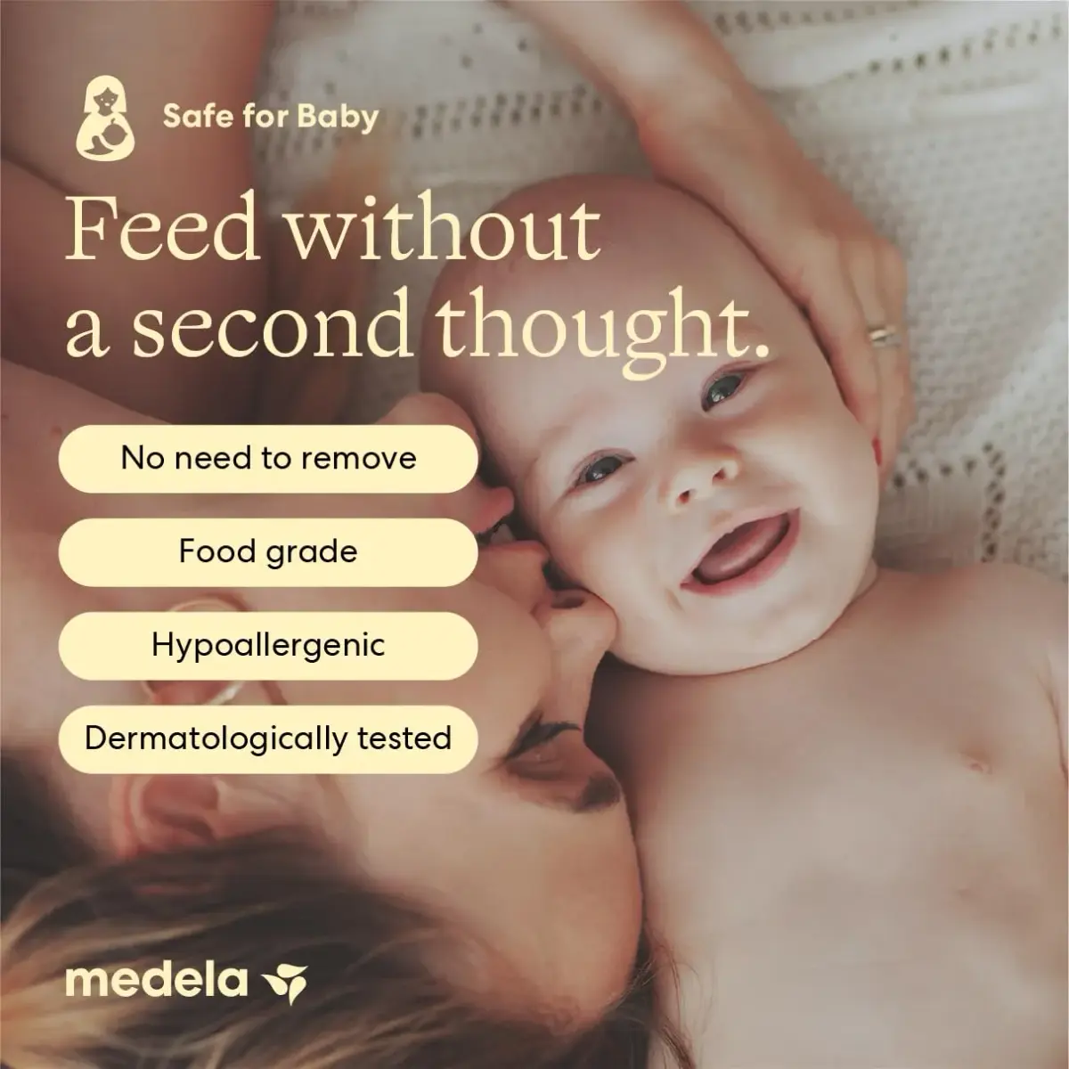 Medela Organic Nipple Cream 40g (1.34 oz) | Soothes Sore Nipples, Safe for Baby, No Rinse Needed - view 6