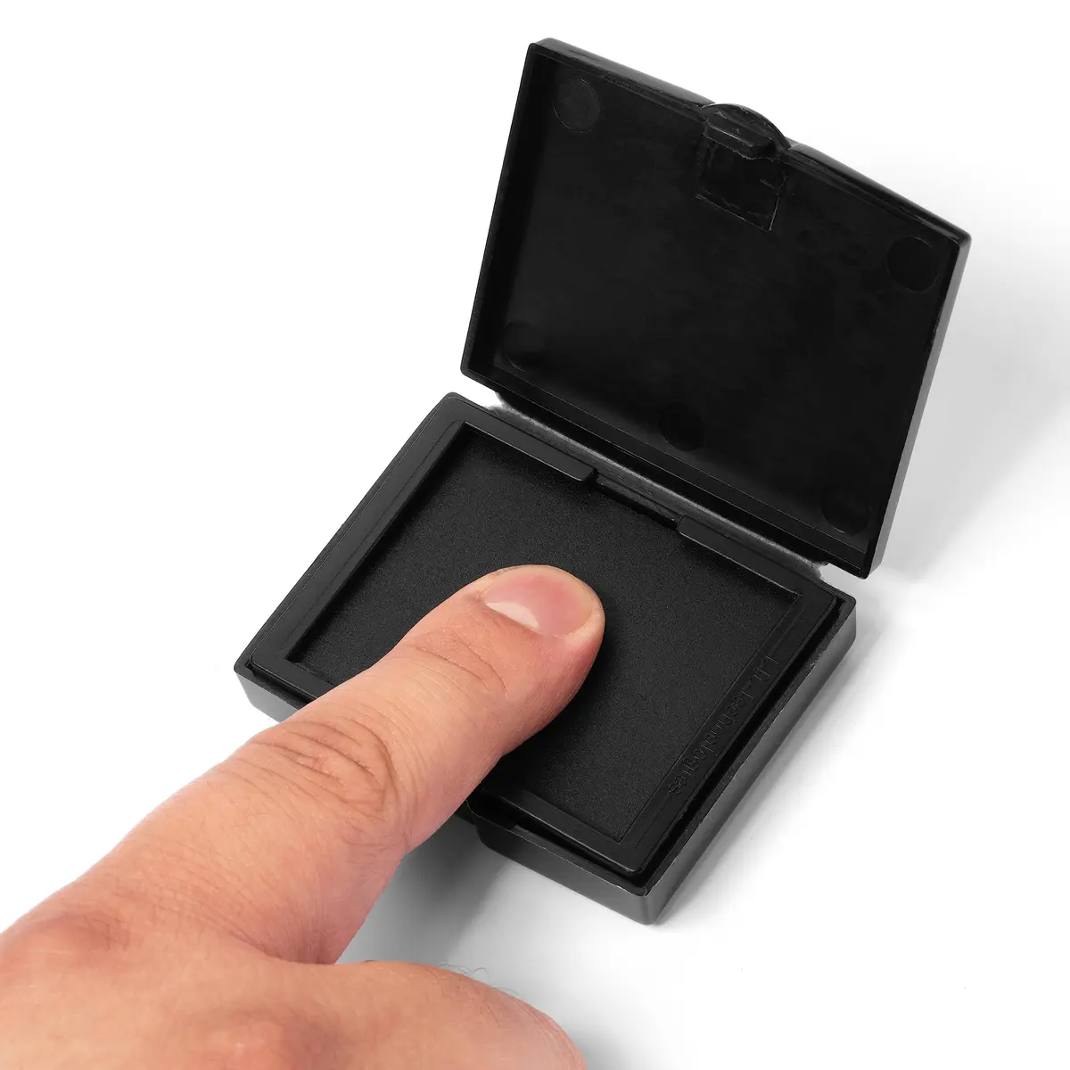 NATIONAL GUN TRUSTS Fingerprint Ink Pad - Made in USA - Black Ink, 2.16" Wide | Permanent, Inkless, Law Enforcement - view 3