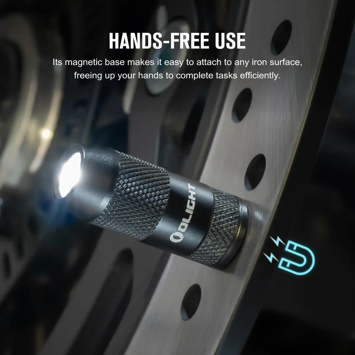 OLIGHT IMINI 2 Rechargeable Mini Flashlight Black | 50 Lumens, 21 M Throw, Compact & Stylish - view 7