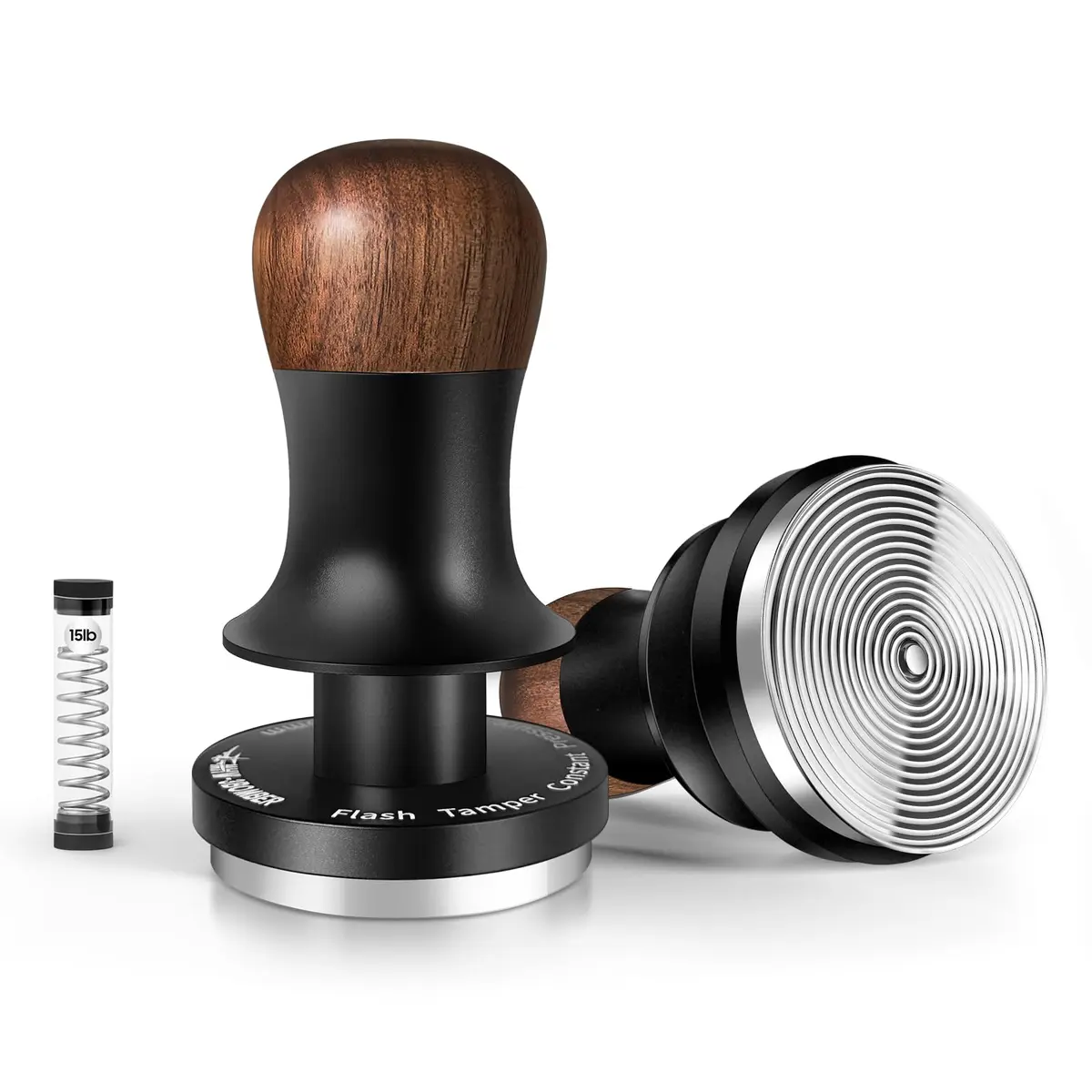 MHW-3BOMBER 58mm Espresso Tamper | Calibrated Barista-Grade Coffee Tool for Indian Markets - main product image