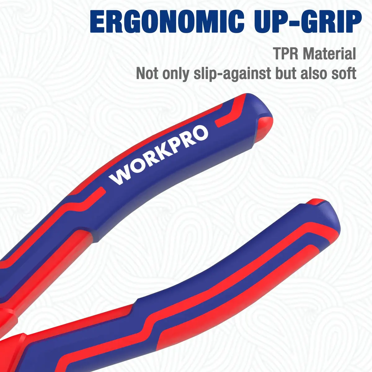 WORKPRO Premium 6” Needle Nose Pliers | Heavy-Duty CRV Steel, Soft Grip, Wire Cutter (6 inch, 15.24cm) - view 4