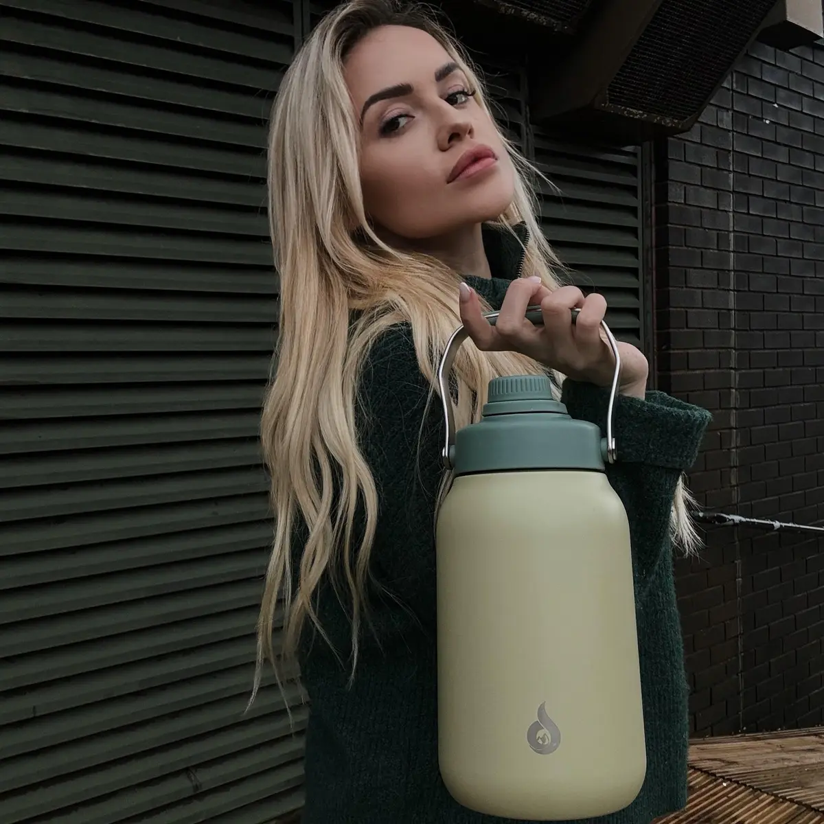 BJPKPK 64oz Insulated Water Bottle | Double Wall Stainless Steel, Leakproof, BPA-Free, 24H Cold/12H Hot - view 6