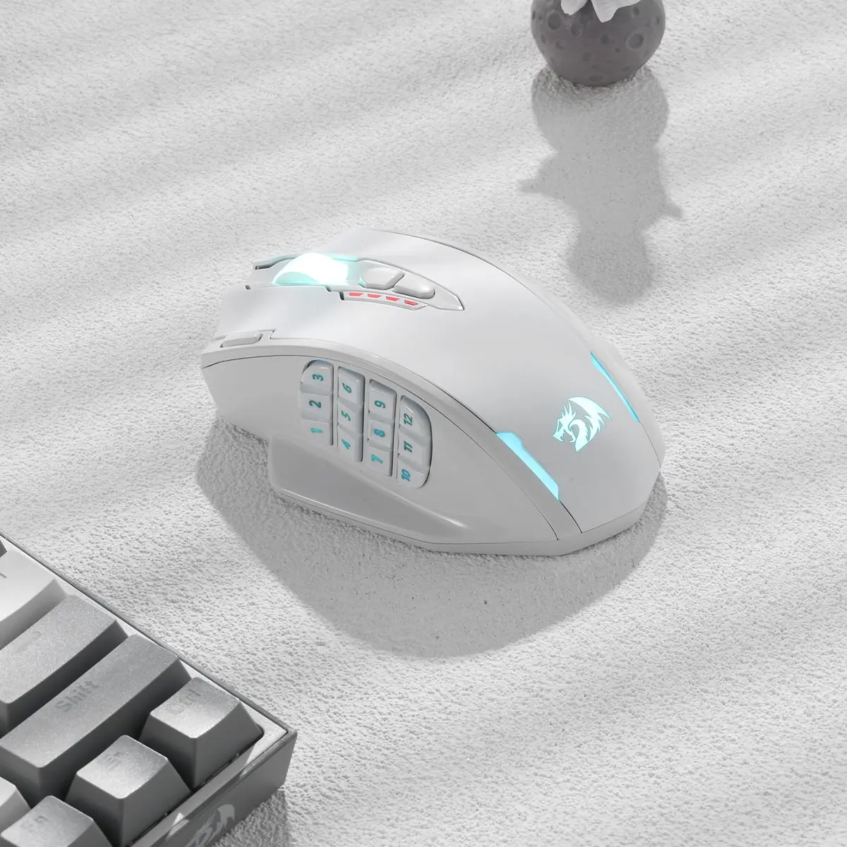 Redragon M913 Impact Elite Wireless RGB MMO Gaming Mouse 16000 DPI | Pixart 3335 Optical Sensor - view 7