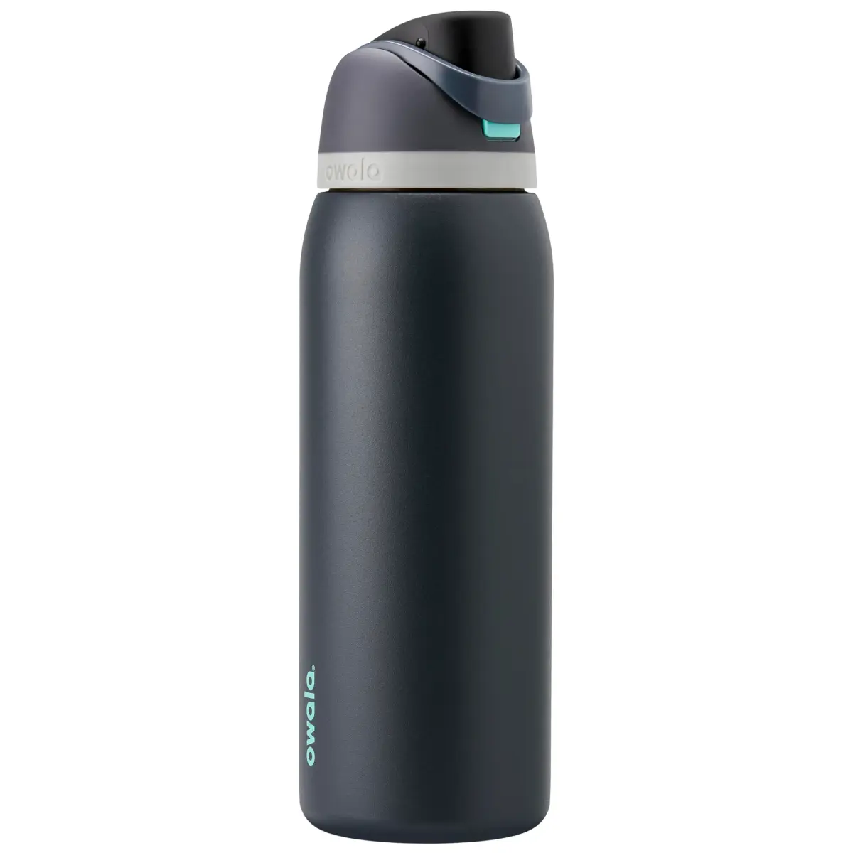 Owala FreeSip Insulated Stainless Steel Water Bottle 40 oz Foggy Tide | Keeps Cold 24 Hours - main product image