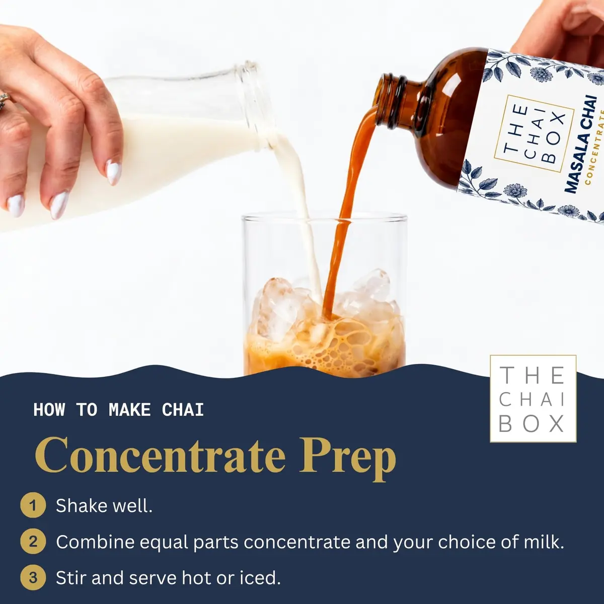 The Chai Box Sweetened Chai Concentrate 16 oz | Vegan & Gluten Free | Small Batch Indian-Inspired Flavour - view 7