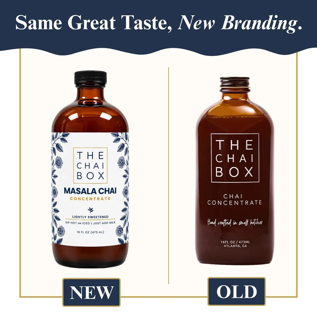 The Chai Box Sweetened Chai Concentrate 16 oz | Vegan & Gluten Free | Small Batch Indian-Inspired Flavour - view 2
