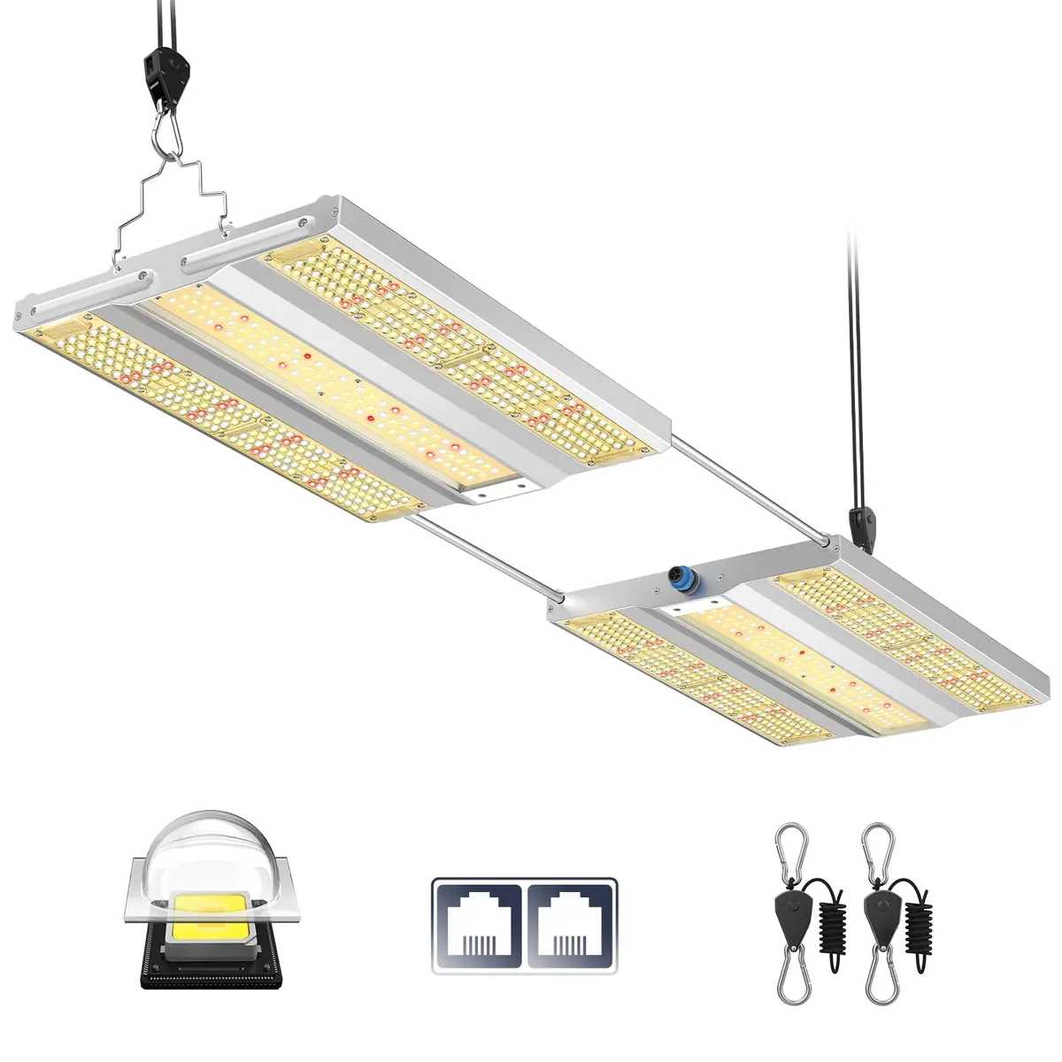 VIPARSPECTRA XS3000 Pro 300W Full Spectrum LED Grow Light for Indoor Plants | Dimmable, Fanless, 4x3ft Veg & 4x2ft Bloom Coverage - main product image