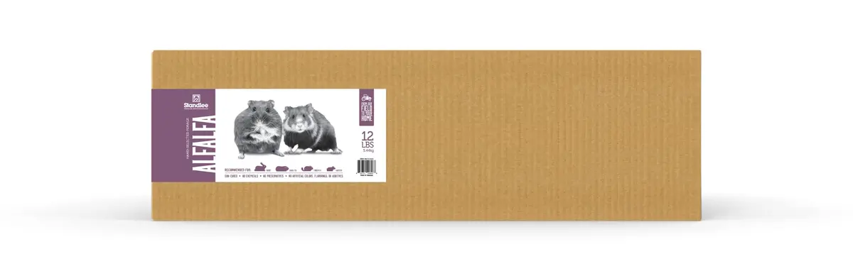 PremiYum Small Animal Alfalfa Hay 12 lb | Natural Fiber & Dental Support - view 2