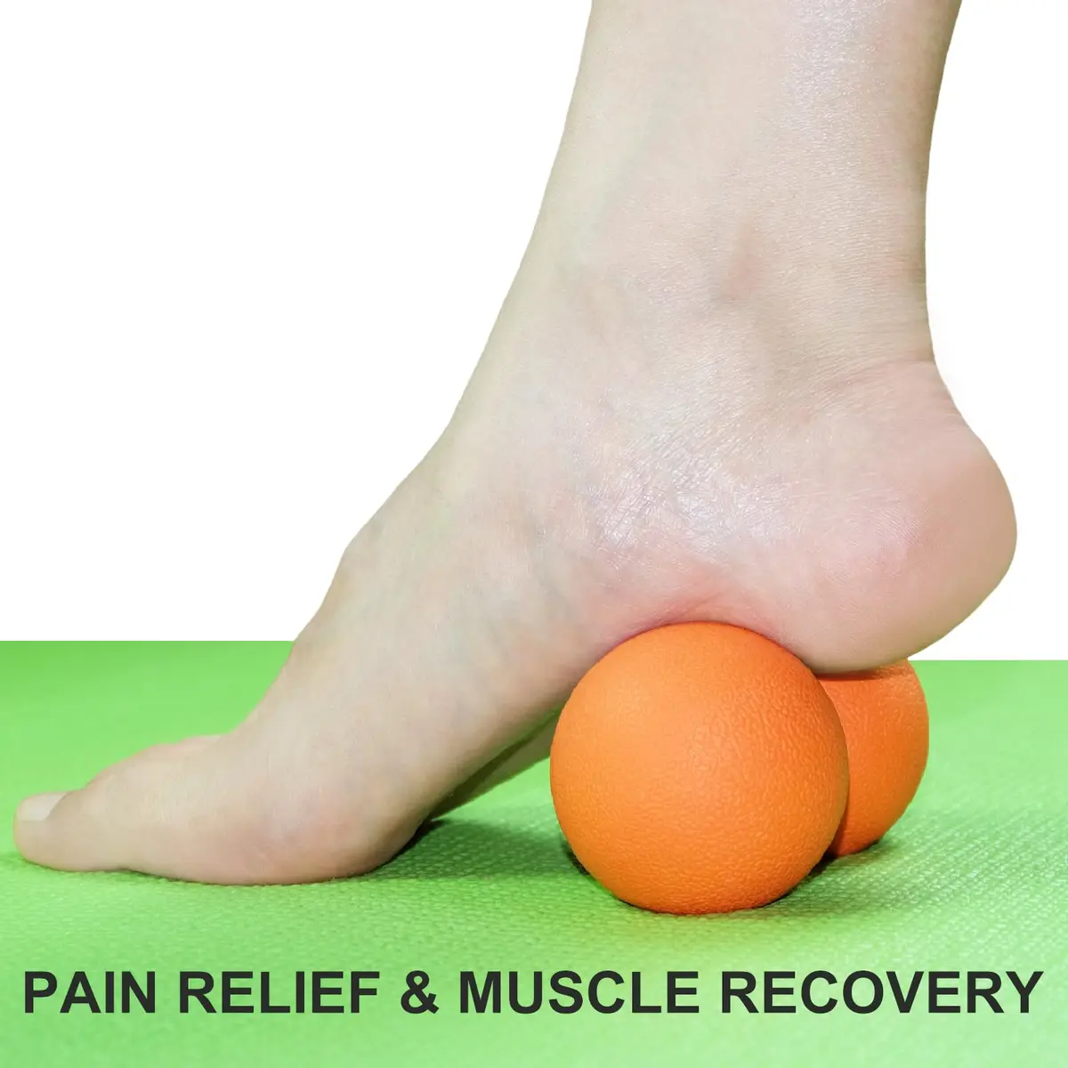 SIMPLECOOL Hard Peanut Massage Ball 12cm | Deep Tissue Trigger Point Relief - view 4