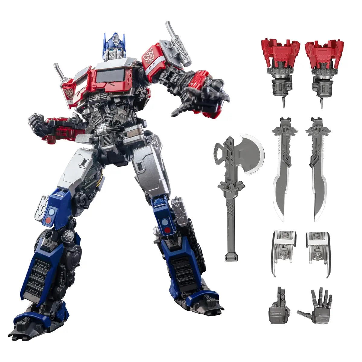 YOLOPARK Optimus Prime Transformers Action Figures Rise of The Beasts | 7.87 Inch Highly Articulated Toy for Kids & Collectors - main product image