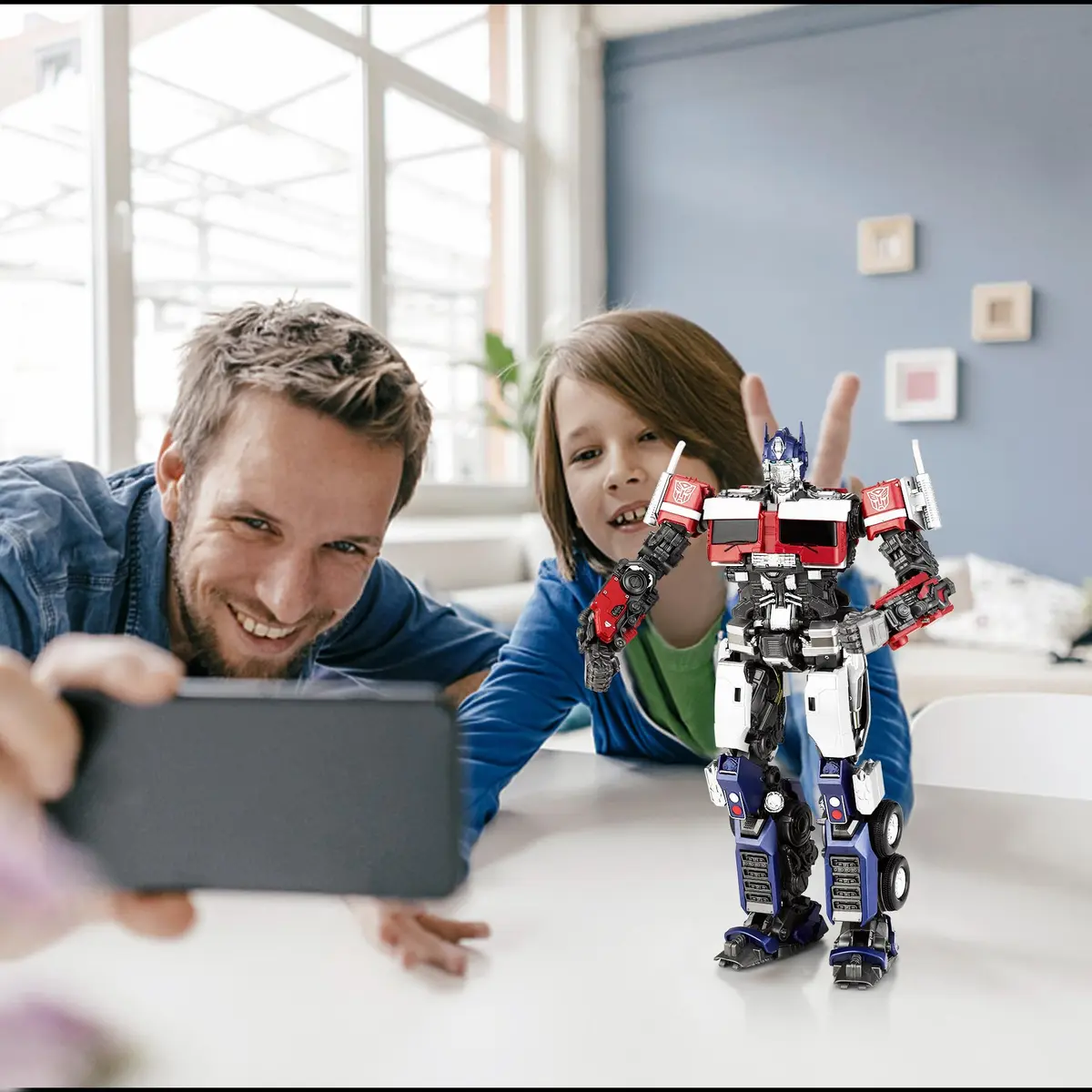 YOLOPARK Optimus Prime Transformers Action Figures Rise of The Beasts | 7.87 Inch Highly Articulated Toy for Kids & Collectors - view 7