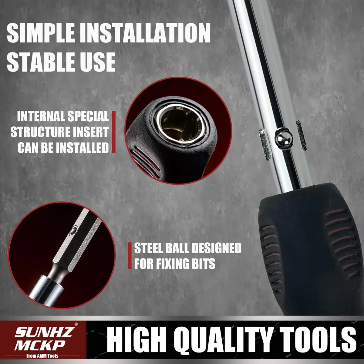 SUNHZ MCKP 18-in-1 Multi-Bit Screwdriver Set with Magnetizer & Storage Bag | Slotted, Phillips, Pozi, Torx, Square, Nut Driver - view 5