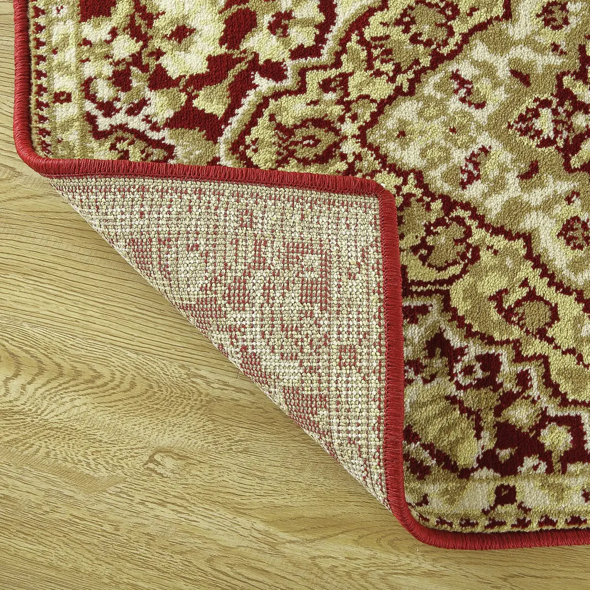 WESTLOOM 2x6 Long Hallway Runner Rug Area Rug Oriental Traditional Area Rug on-Shedding Indoor Area Rug for Living Room Bedroom Entryway, Red | Modern Oriental Style - view 6