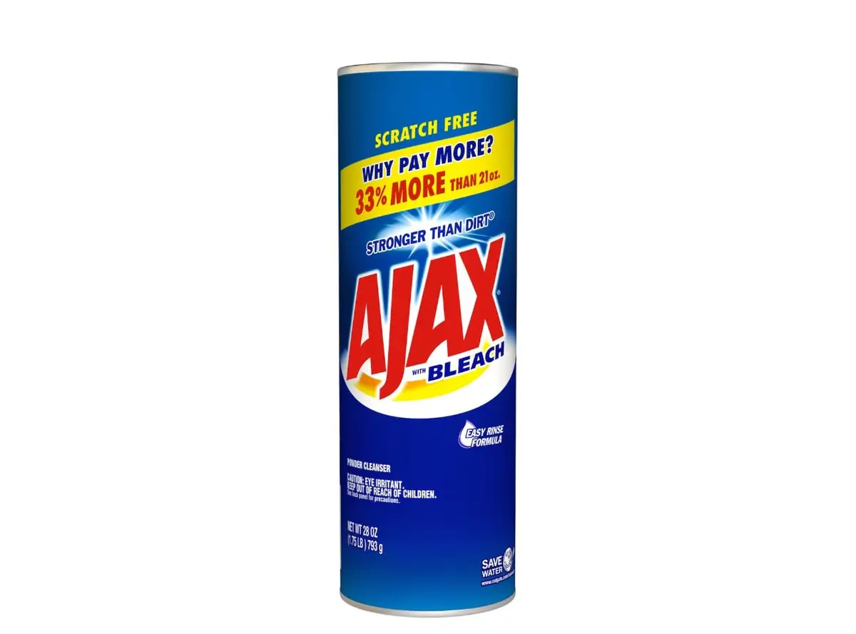 Ajax Powder Cleanser with Bleach 21 oz Pack of 12 | Scratch-Free & Eco-Friendly - view 3