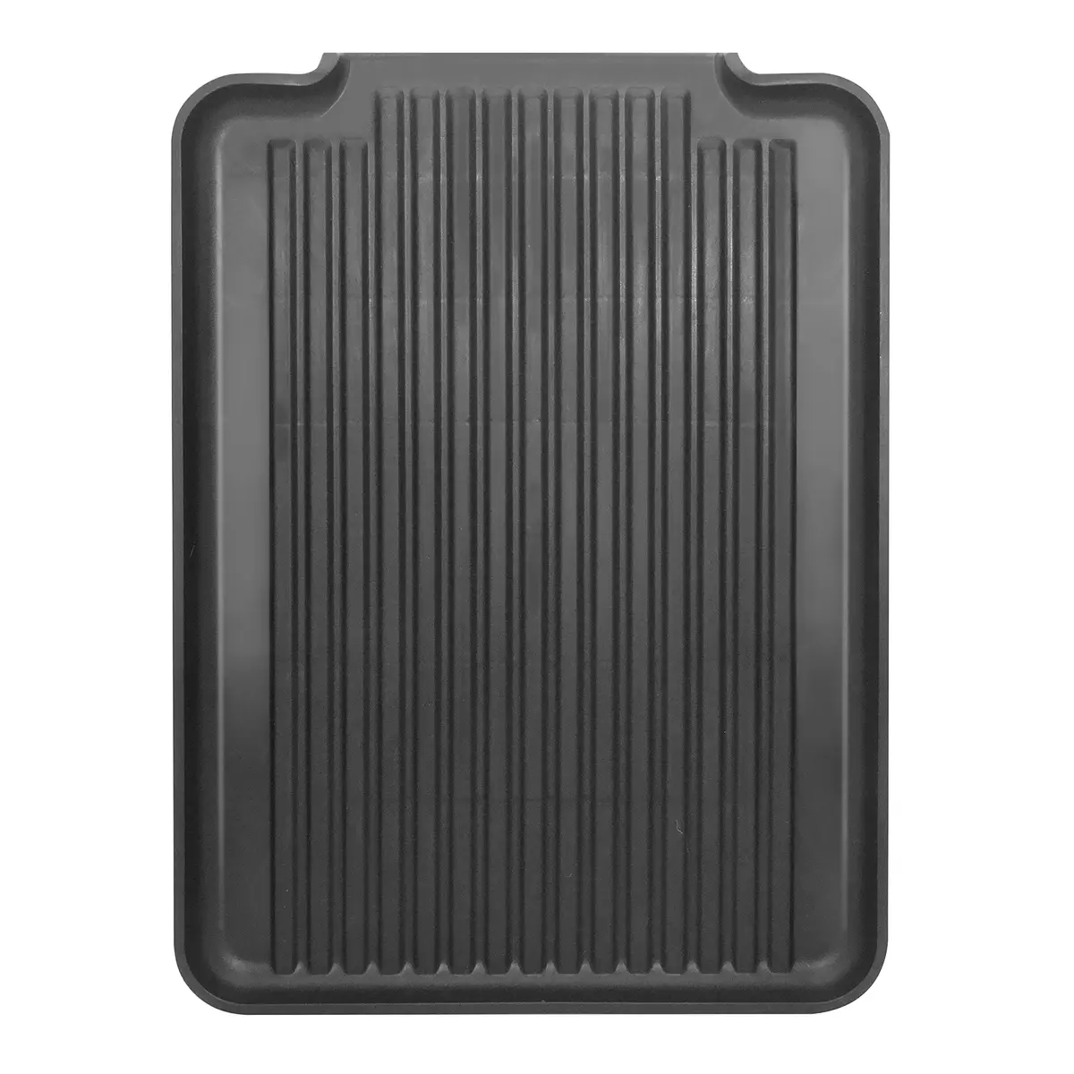 Oggi Black Dish Drain Board & Drying Rack Tray 43.8cm (17.25") | Ideal Rigid Drainboard for Kitchen Counters - main product image