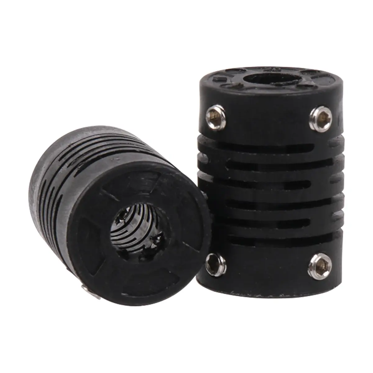 CNBTR 6x6mm Encoder Plastic Elasticity Coupling Motor Coupler 15x21mm (Pack of 5) | Zero Backlash Precision - view 2