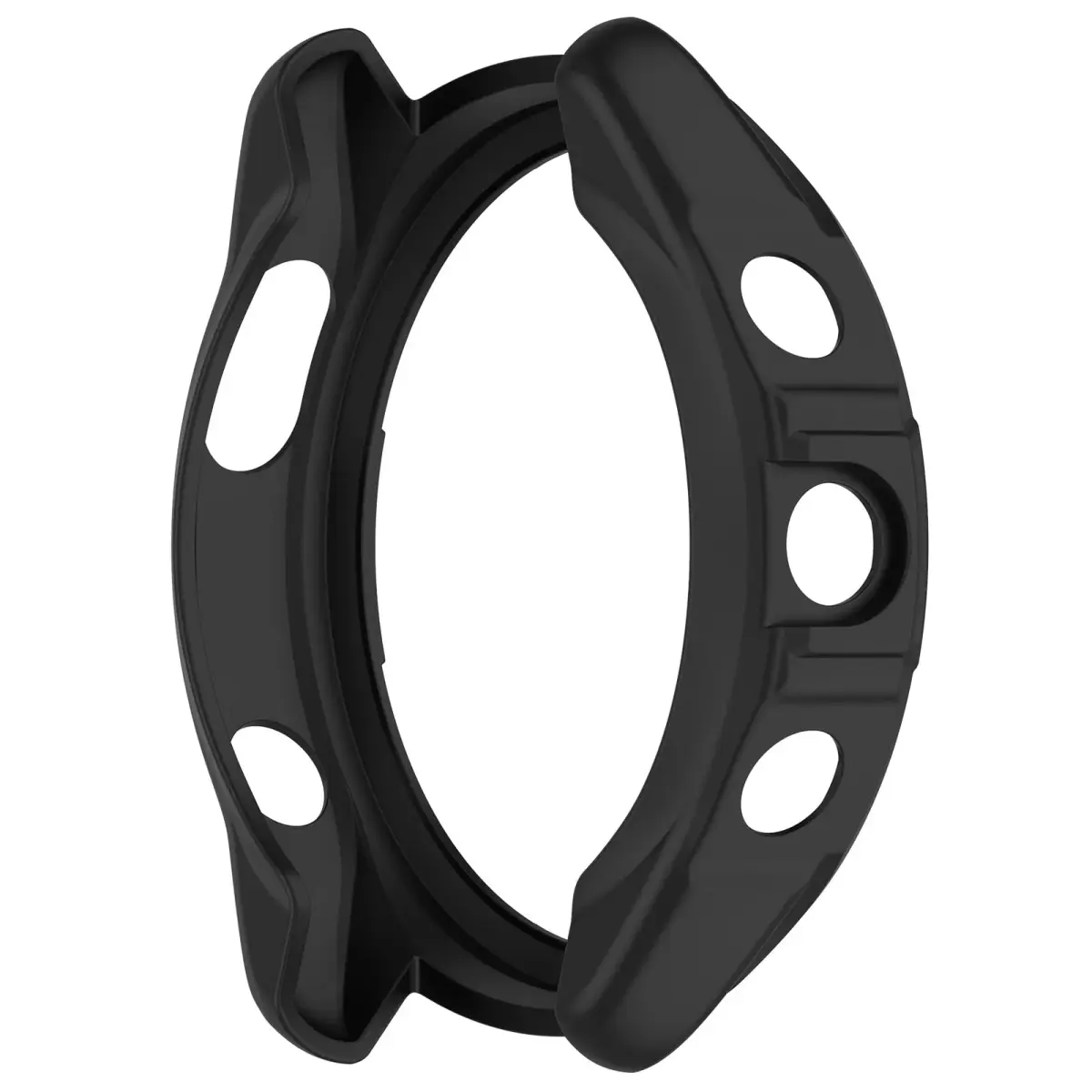 Chofit Soft TPU Case for Garmin Forerunner 965 | Black & Army Green - view 7