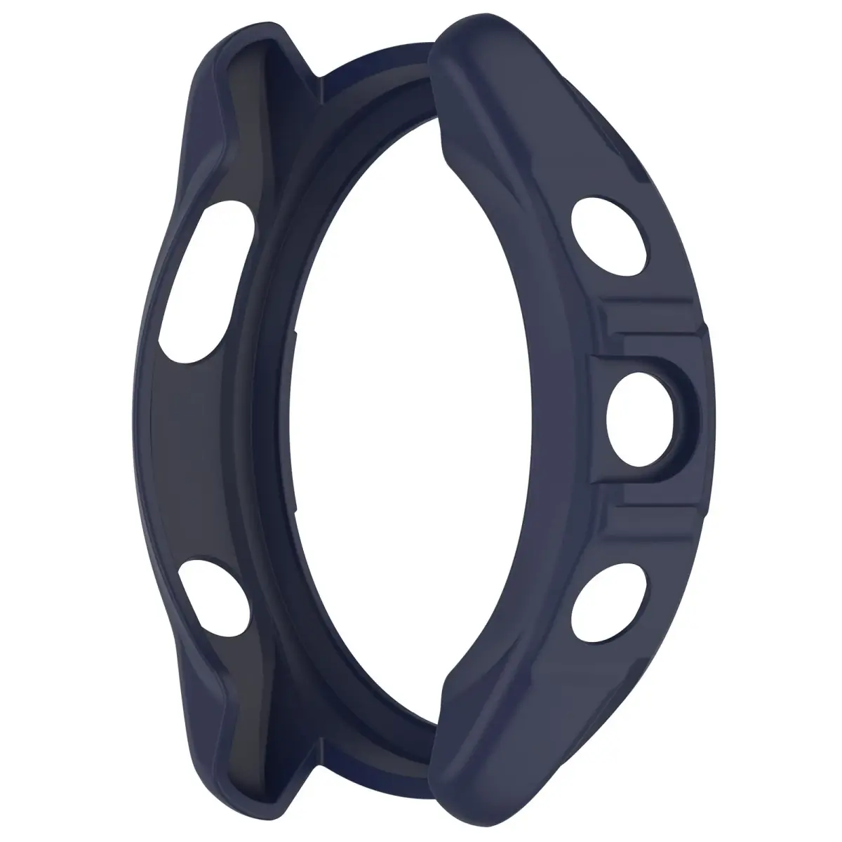 Chofit Black&Blue TPU Case for Garmin Forerunner 965 | Soft Anti-Scratch Bumper Frame Coverage - view 7