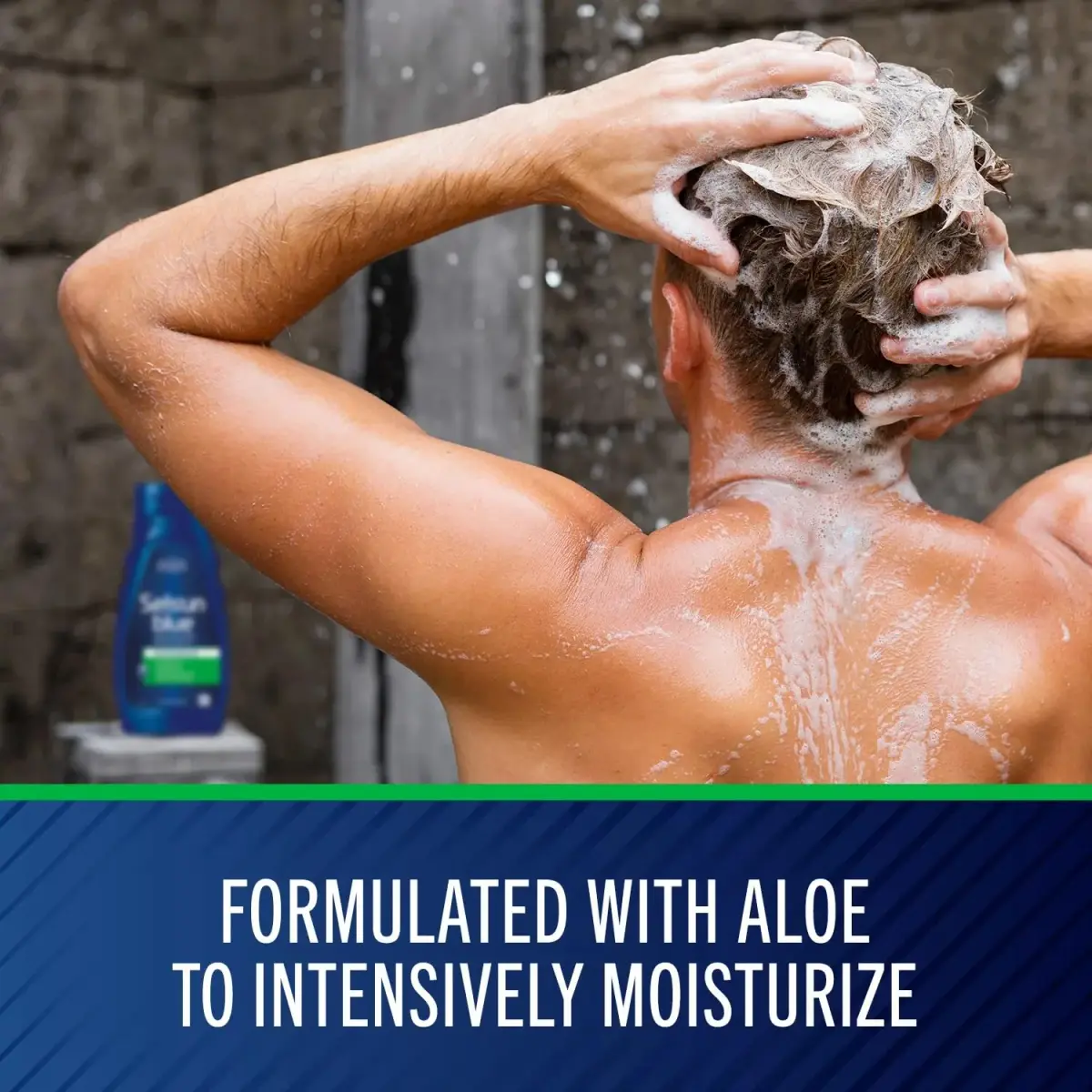 Selsun Blue Moisturizing Anti-dandruff Shampoo with Aloe 44 fl oz (22 fl oz Each) | Medicated Relief for Itchy Scalp - view 3