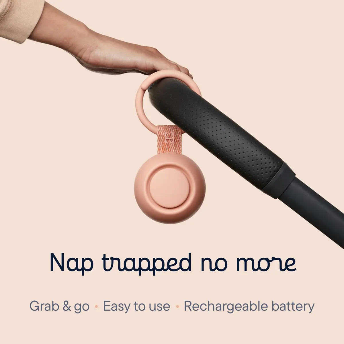 Hatch Go Portable Sound Machine & Sleep Soother for Babies & Kids (Peach) | 15-Hour Battery Life - view 2