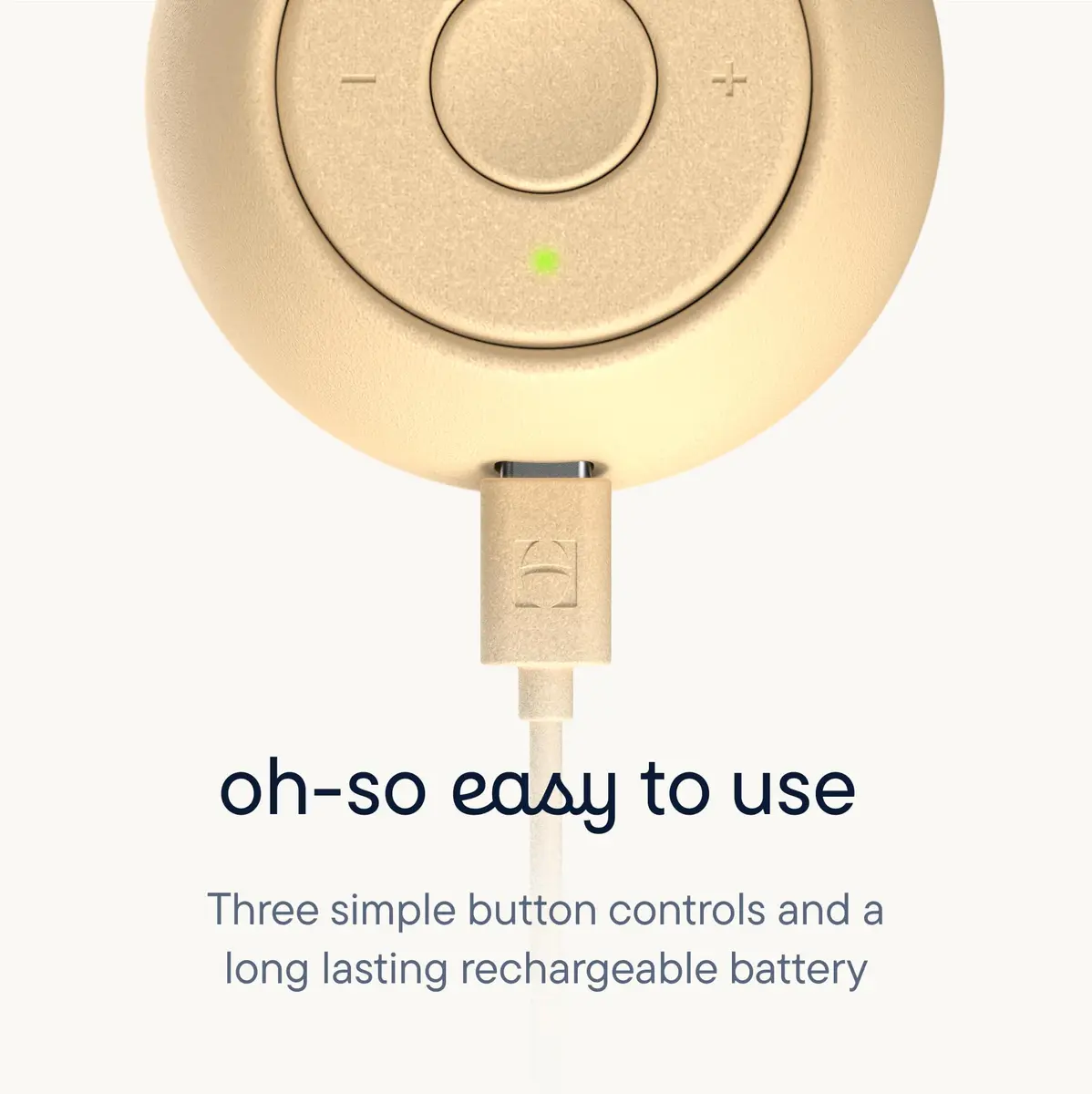 Hatch Go Portable Sound Machine & Sleep Soother for Babies & Kids (Honey) | 15-Hour Battery Life | USB-C Rechargeable - view 5