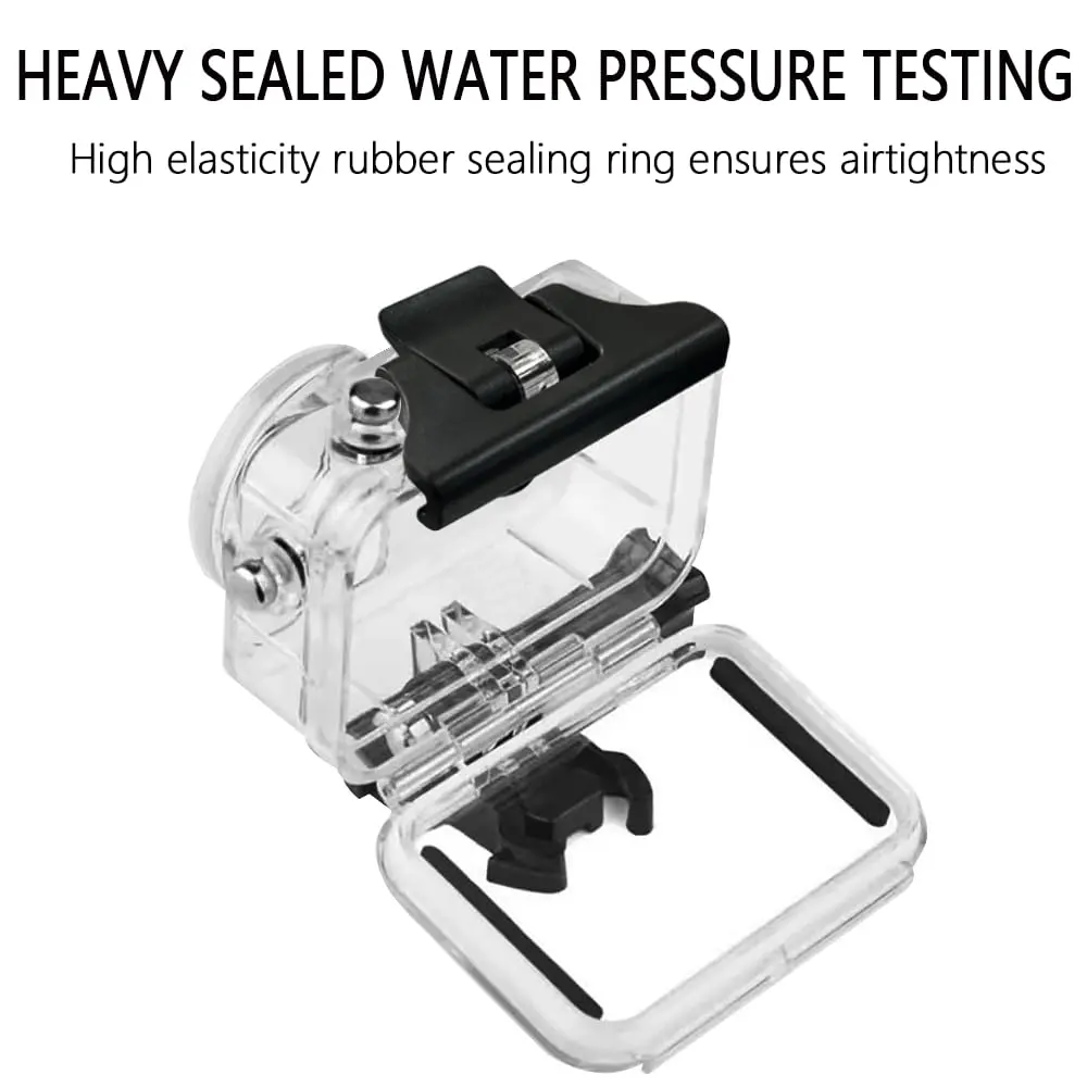 HoneTeek Waterproof Case for DJI Osmo Action 3/4/5 with Anti Fog Inserts | 50M Dive Rated, Crystal Clear Image Quality - view 7