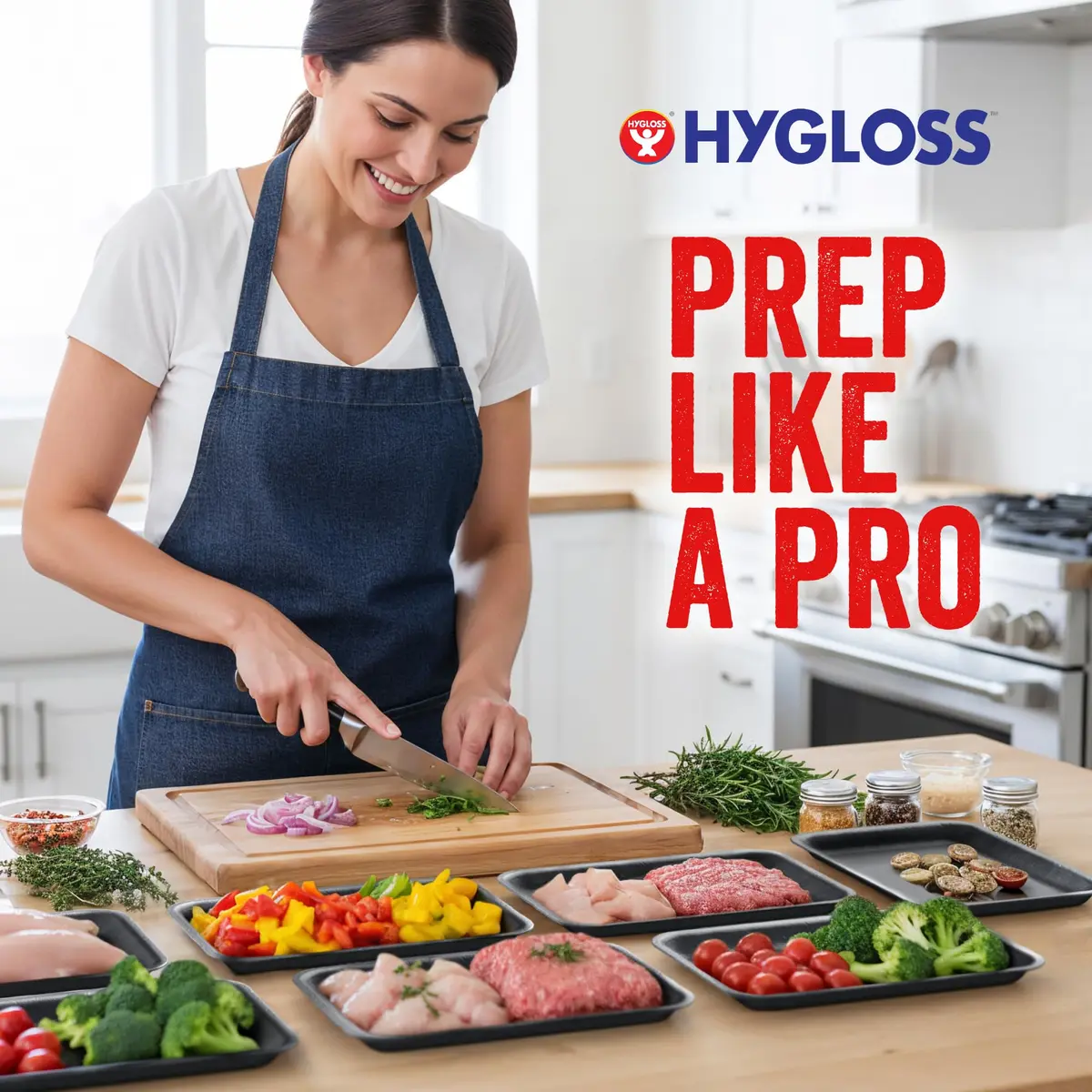 Hygloss Black Foam Trays for Food & Crafts, 9 x 11 Inch | Versatile, Sturdy & Disposable - view 7