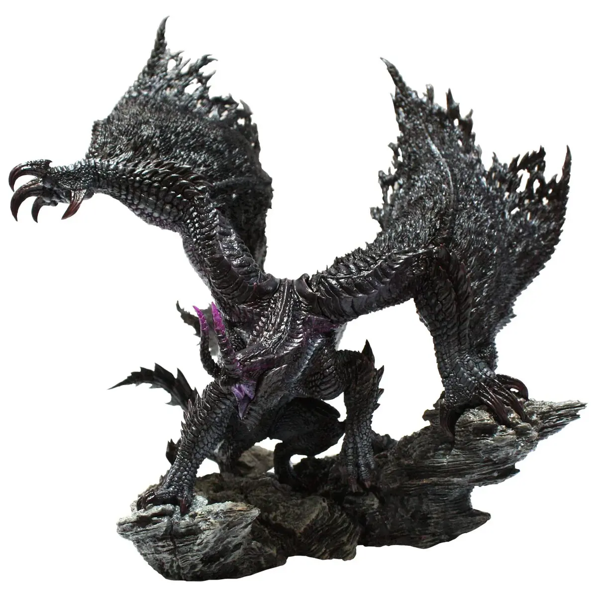 Capcom Monster Hunter Gore Magala Reprint Model 8.1 inch | Collector's Figure with 3D Dragonizing Wings - main product image