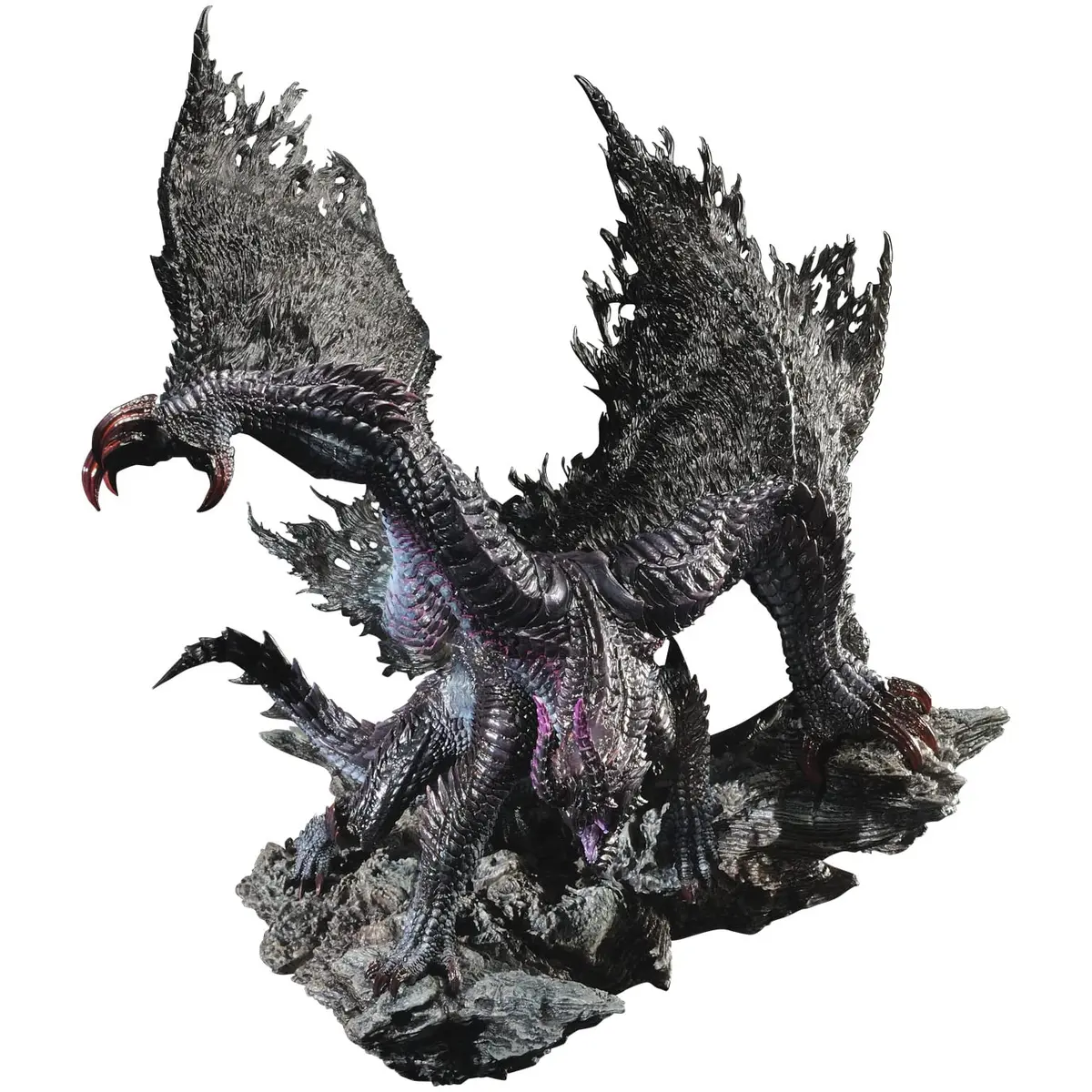 Capcom Monster Hunter Gore Magala Reprint Model 8.1 inch | Collector's Figure with 3D Dragonizing Wings - view 5