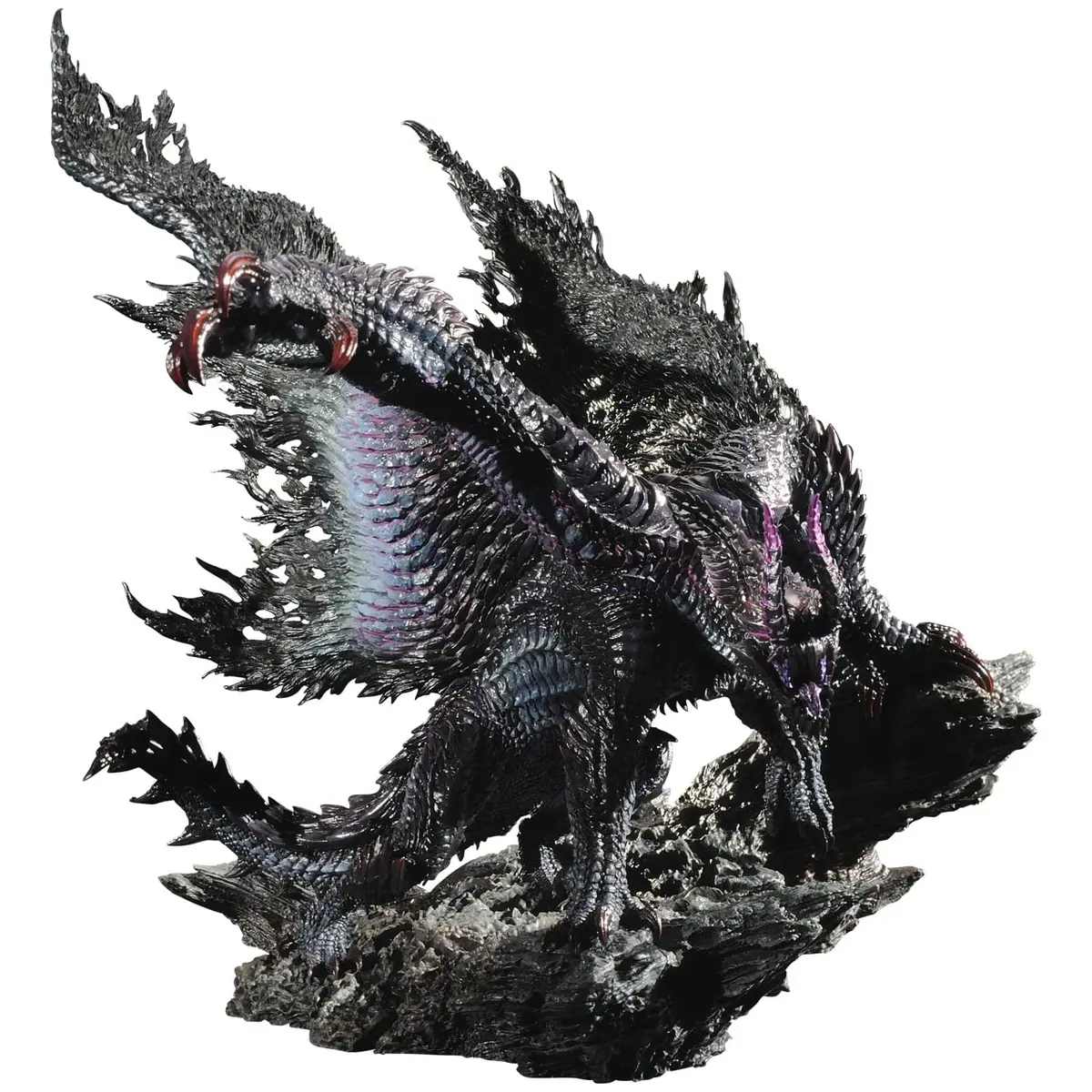 Capcom Monster Hunter Gore Magala Reprint Model 8.1 inch | Collector's Figure with 3D Dragonizing Wings - view 3