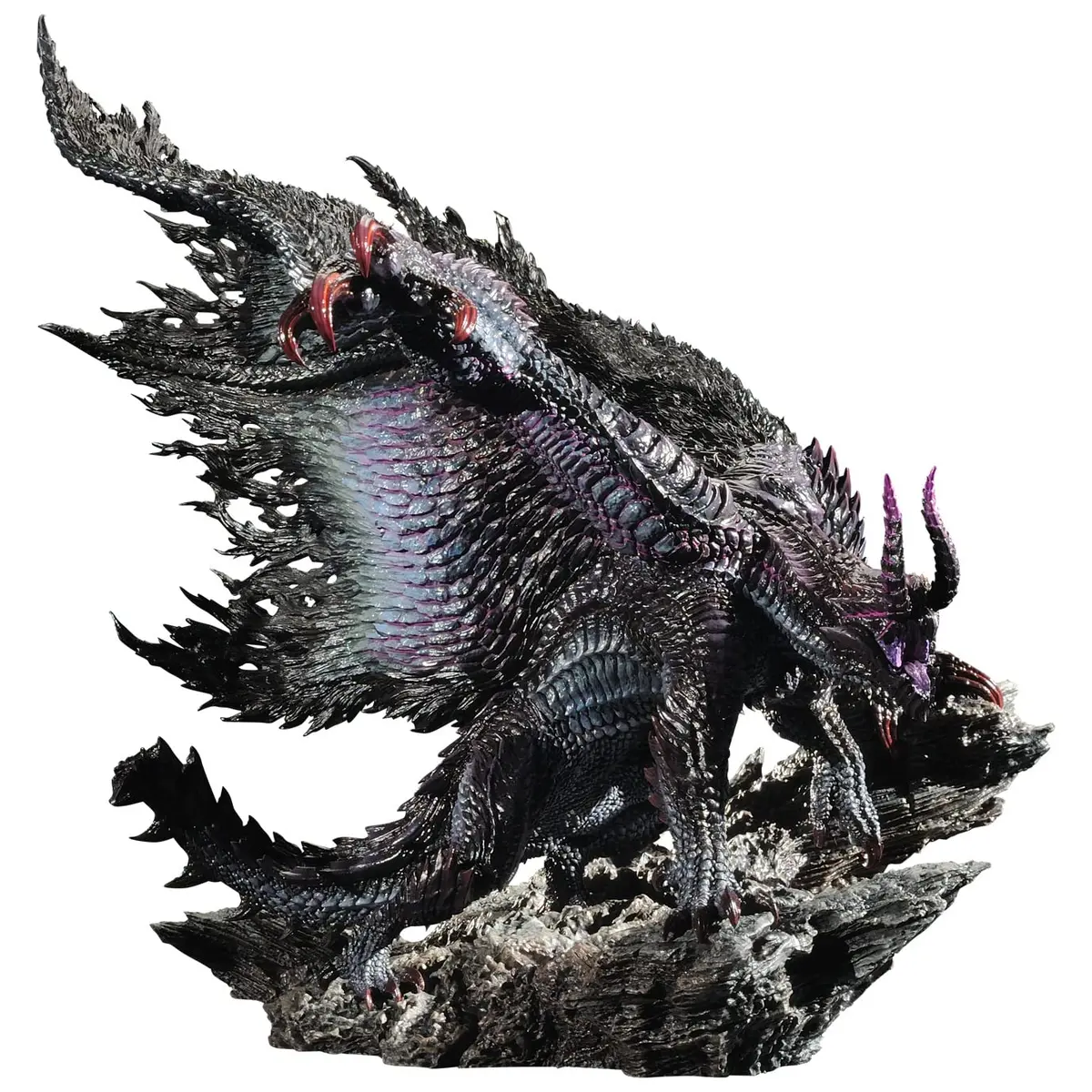 Capcom Monster Hunter Gore Magala Reprint Model 8.1 inch | Collector's Figure with 3D Dragonizing Wings - view 4
