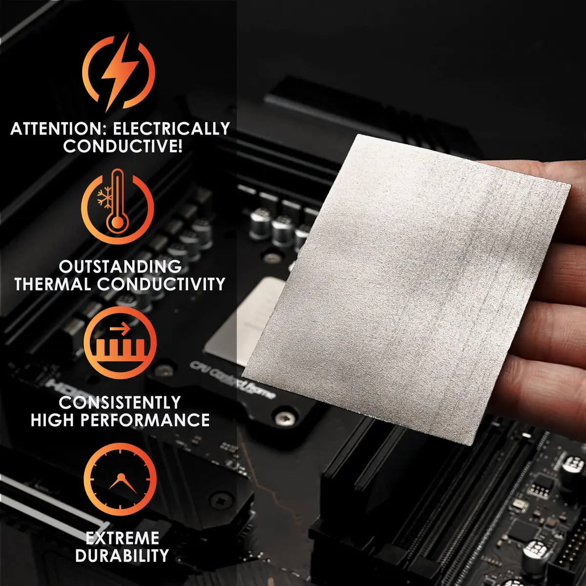 Thermal Grizzly KryoSheet (33x33x0.2mm) – High Thermal Conductivity - view 3