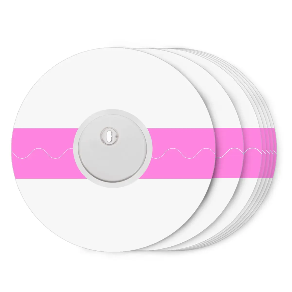 HONYOU Libre 3 Sensor Covers Waterproof, 60 Count Pink | Hypoallergenic Latex-Free Breathable Tape - main product image