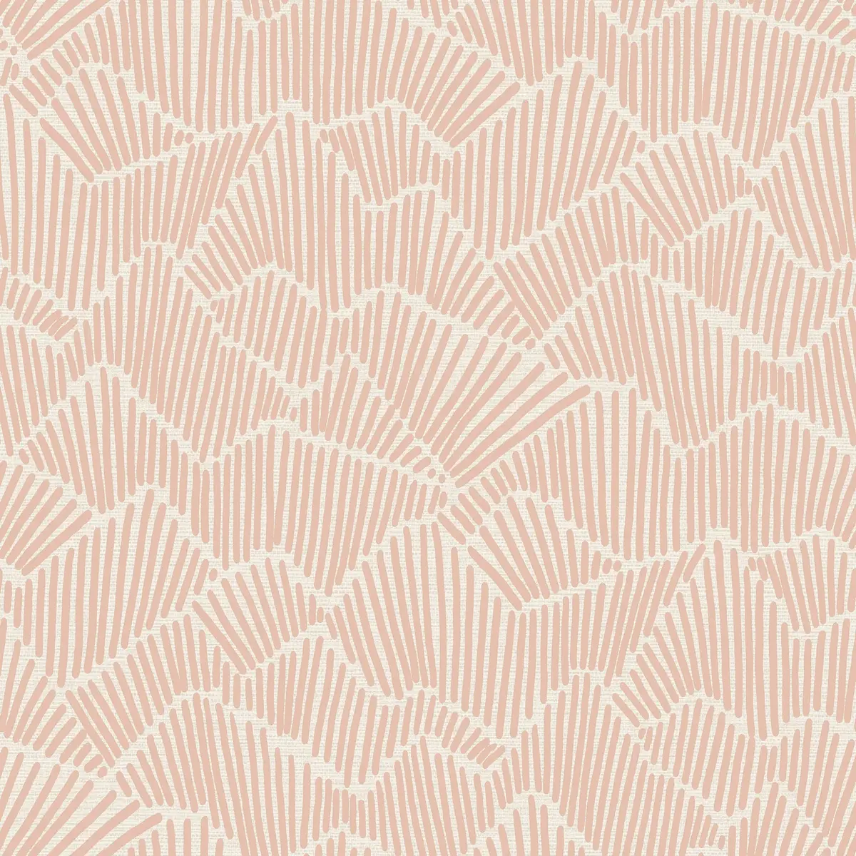 Egypt Sherrod 216-in x 20.5-in Clay Ridge & Valley Peel & Stick Wallpaper | Modern Geometric Design - main product image