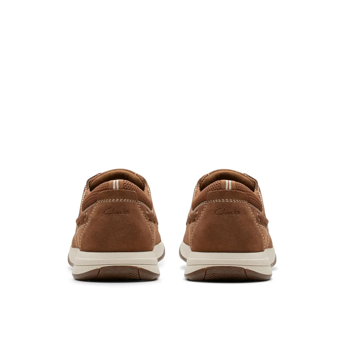 Clarks Collection Men's Sailview Lace Boat Shoe Light Tan Nubuck 24.1 cm (9.5 in) | Nautical Comfort for Indian Summers - view 8