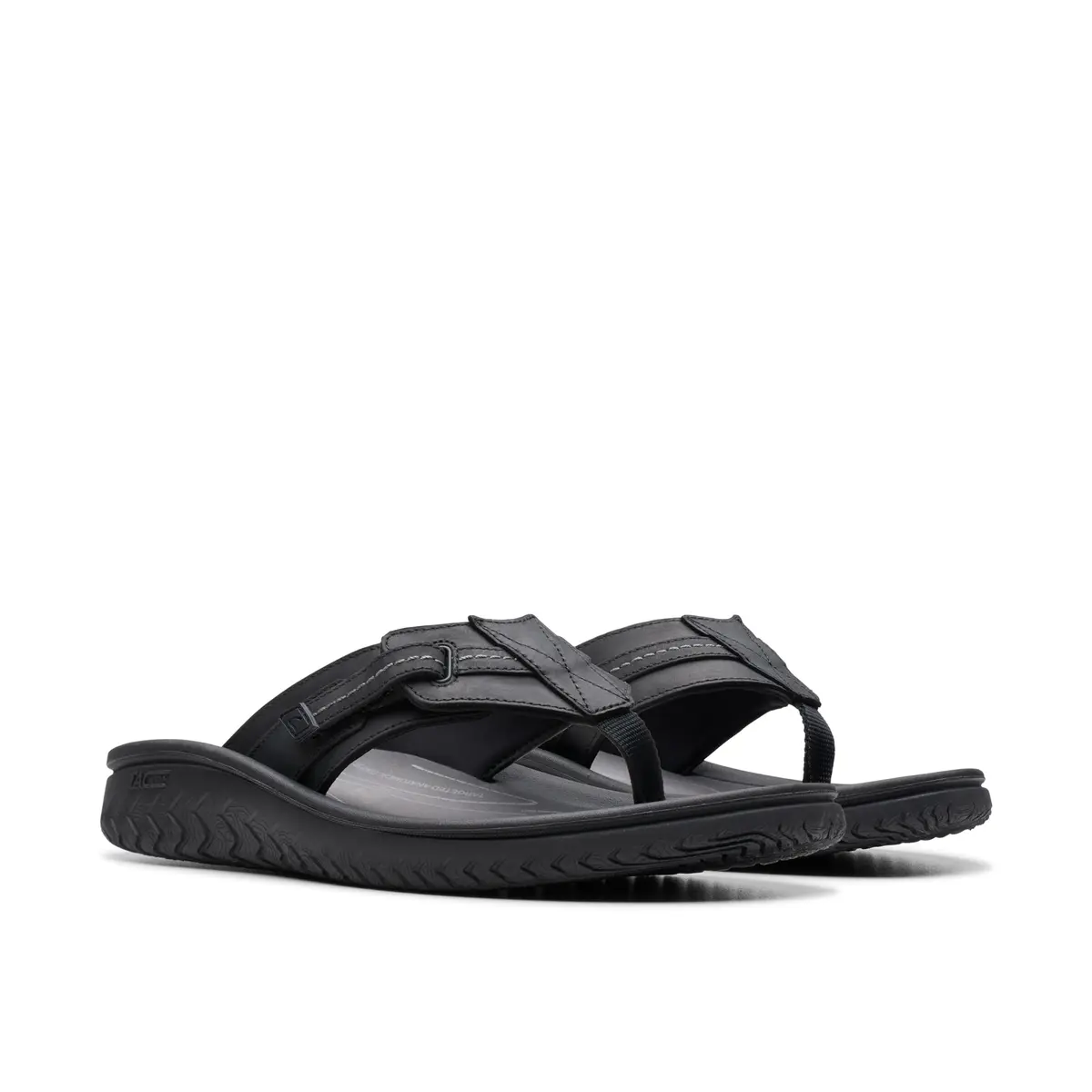 Clarks Wesley Sun Flip-Flop 7 Medium US | Soft Leather, Impact-Absorbing EVA - view 7