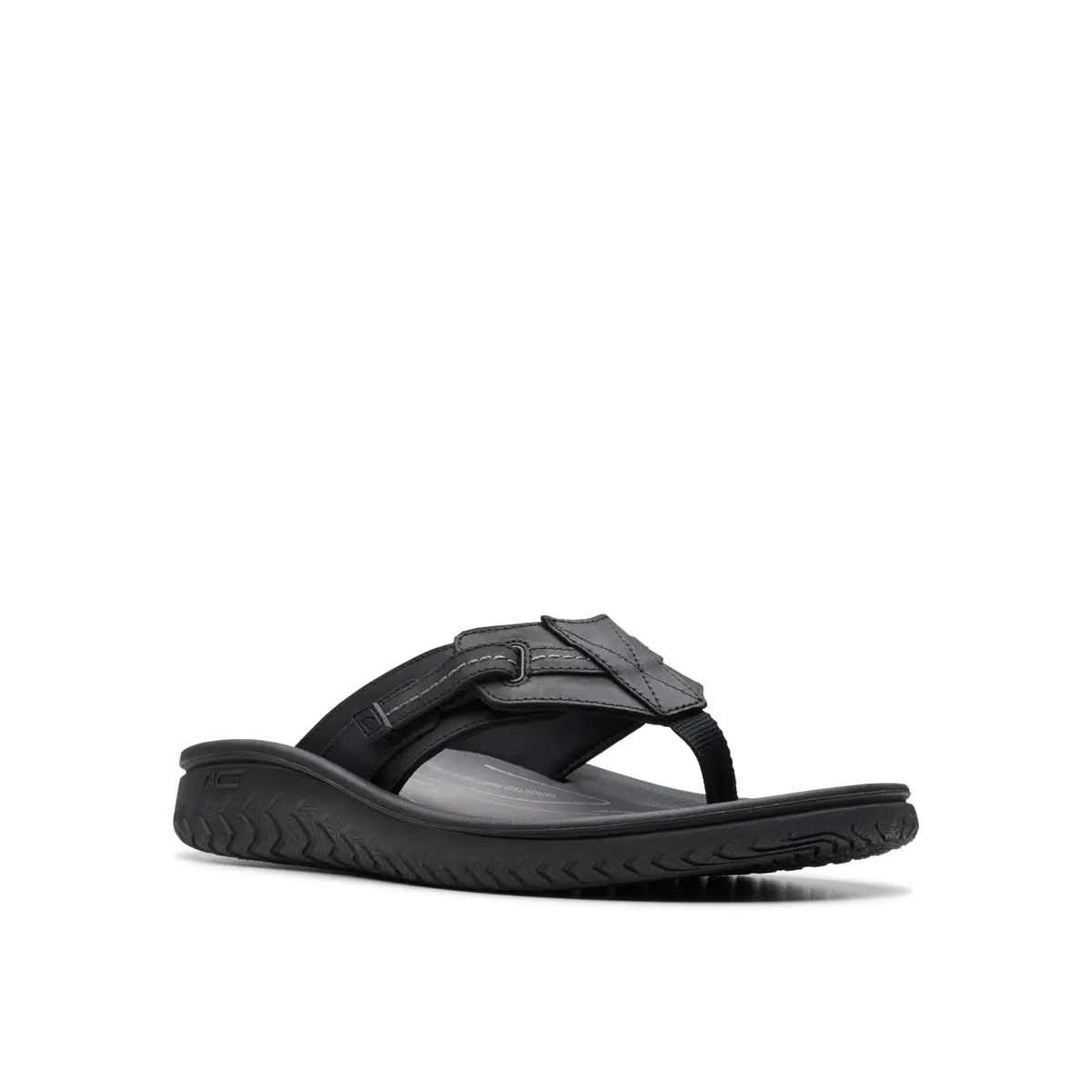 Clarks Wesley Sun Flip-Flop 7 Medium US | Soft Leather, Impact-Absorbing EVA - view 10