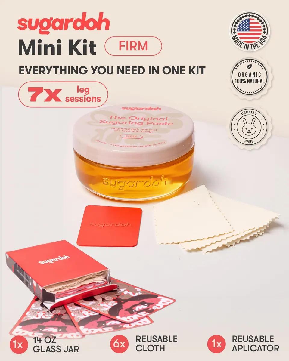Sugardoh Big Doh Kit | Firm Sugaring Kit for Coarse Body Hair in India - view 2