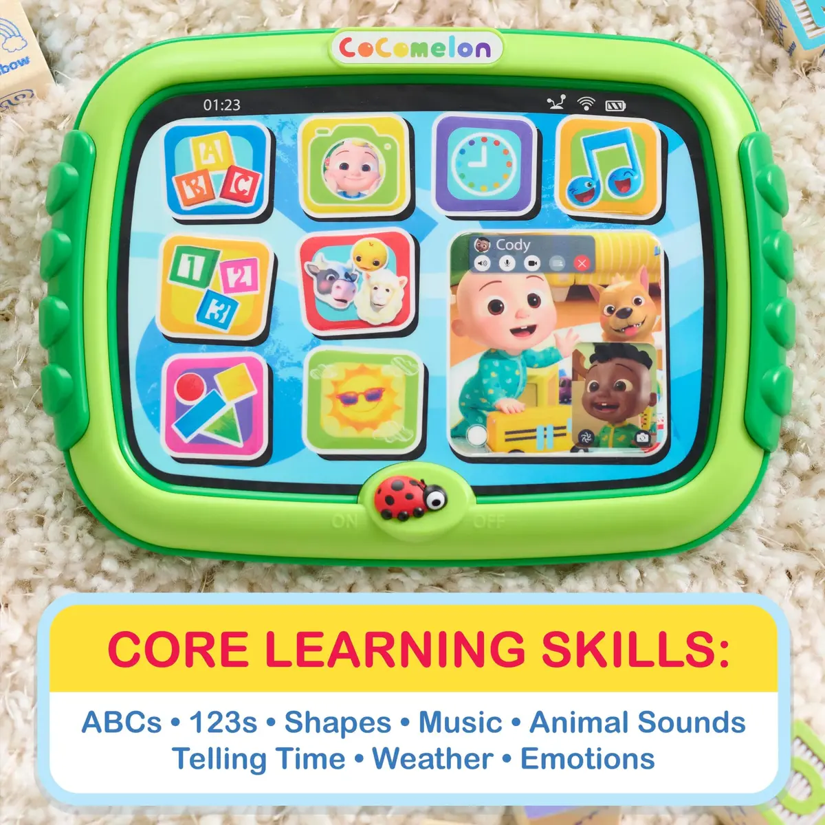 Just Play CoComelon Learning Tablet with 60+ Phrases | Ages 18 Months+ - view 3