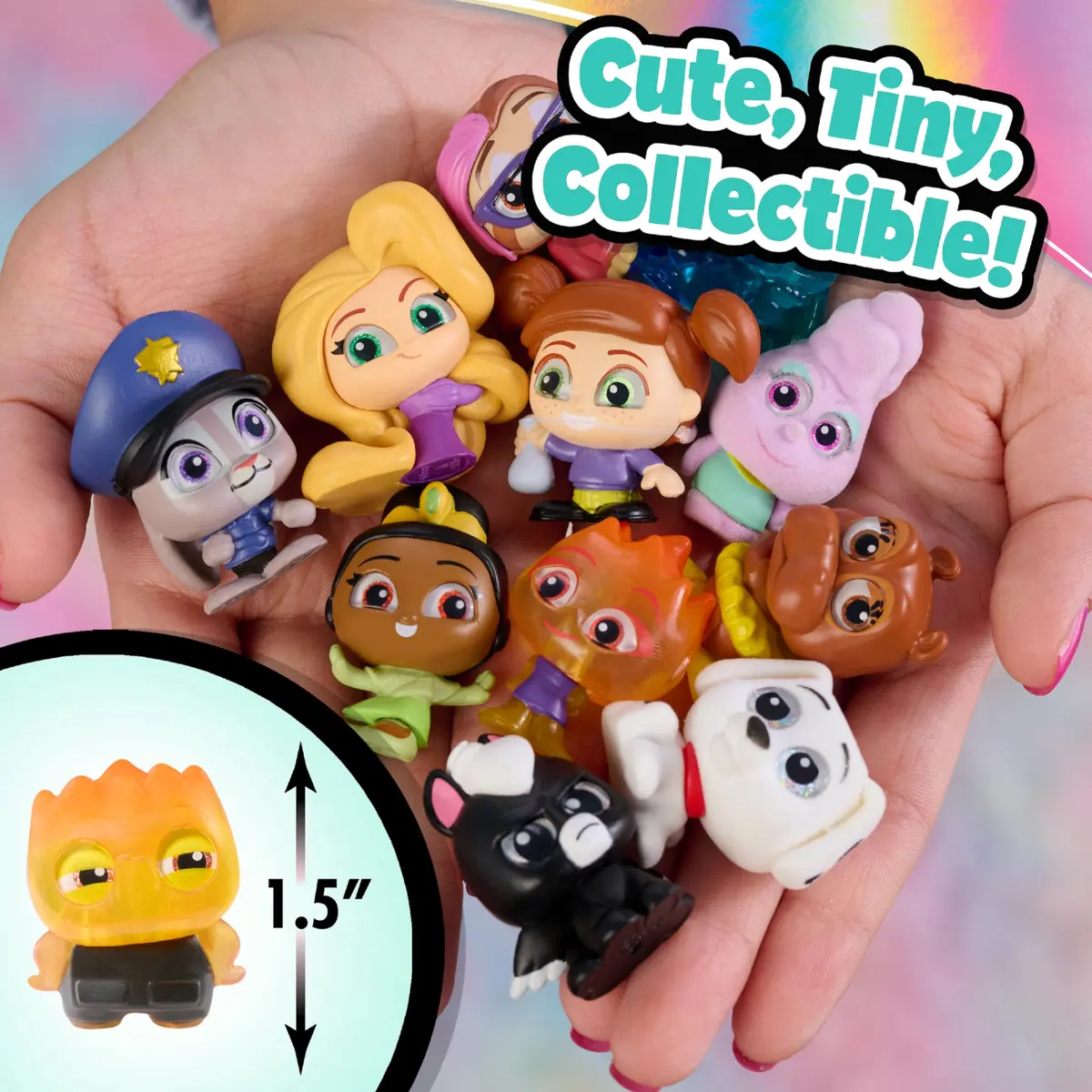 Disney Doorables Mini Peek Technicolor Takeover 2-Pack, 6 Figures (1.5-inch) | Collectible Toy Figures for Kids Ages 5+ - view 2