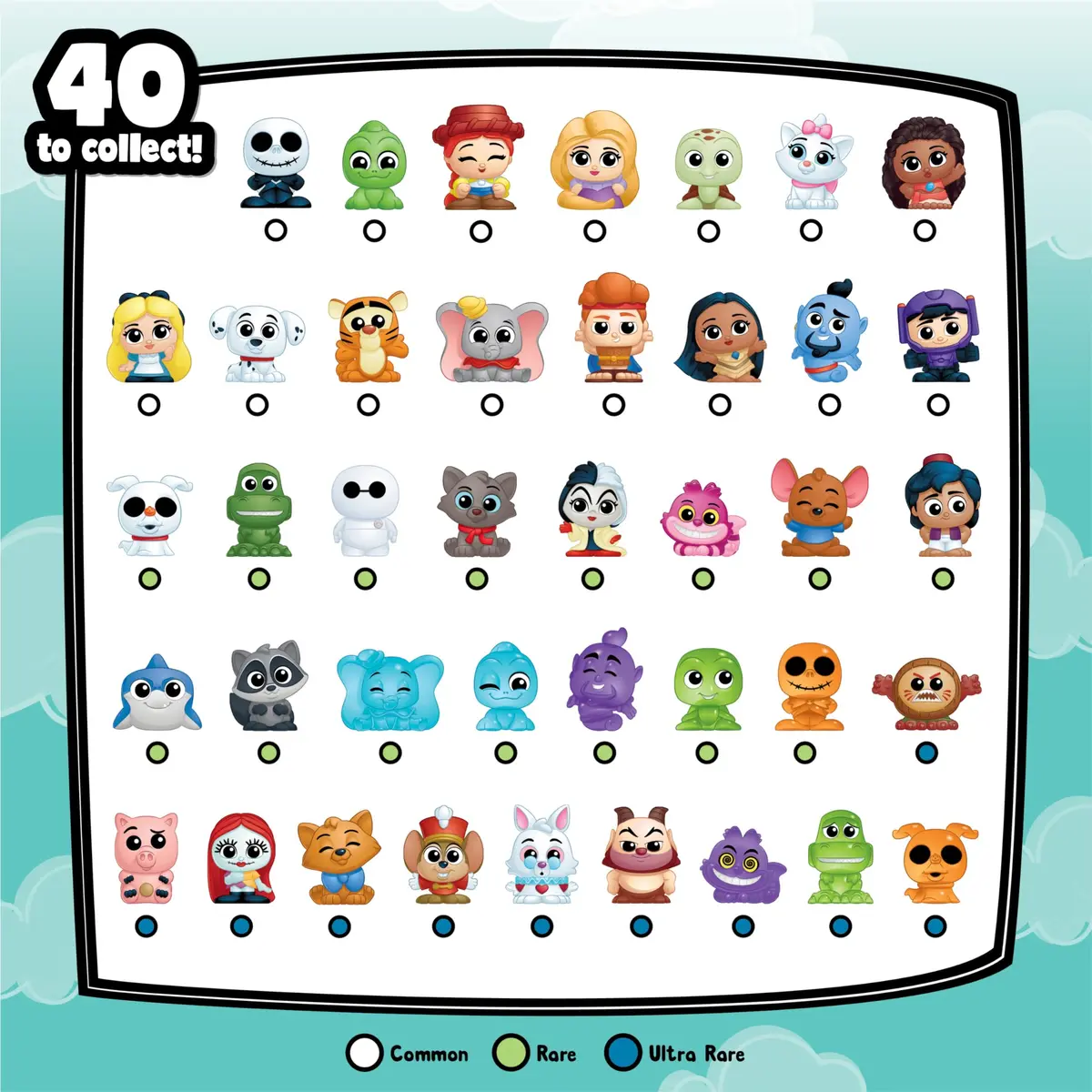 Just Play Disney Doorables Squish’Alots Series 2 Collectible Figures 4-6 Pack | ASTM-Tested Educational Toy for Kids Ages 5+ - view 3